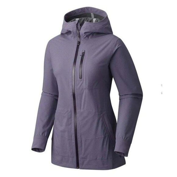 Mountain Hardwear Lithosphere Jacket Womens Purple Size Medium EUC - Picture 1 of 6